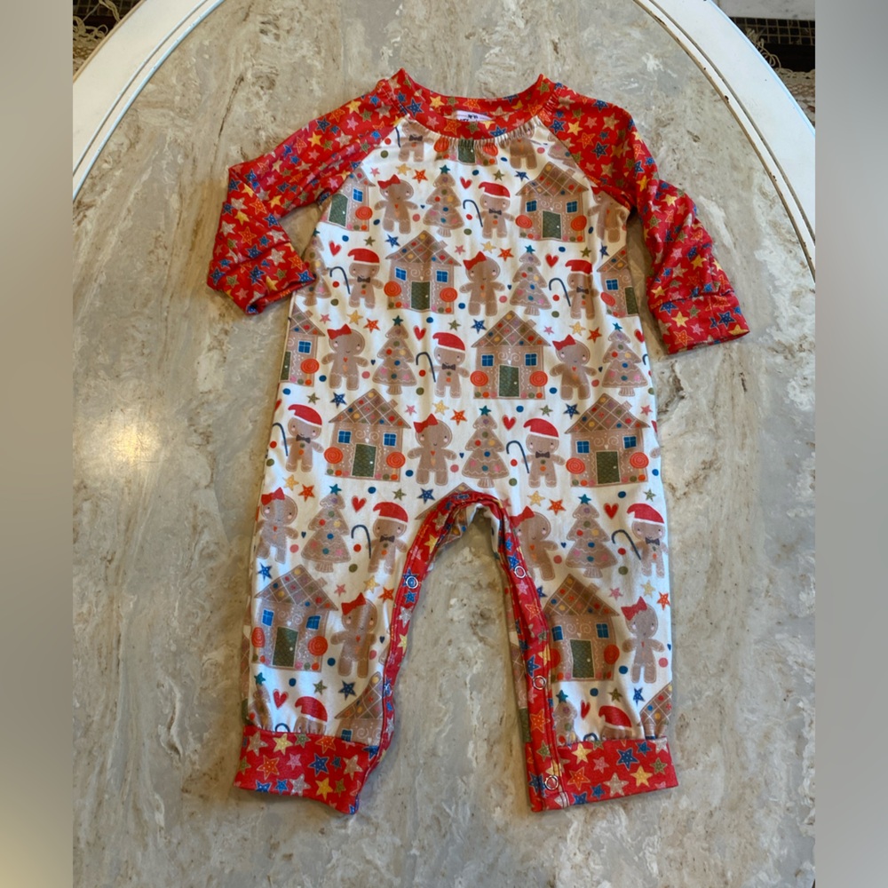 Gingerbread romper
